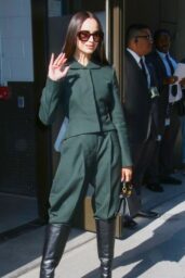 Sofia Carson's Summer Stormtrooper Chic: Fendi Jodhpurs in July