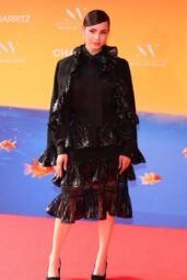 Sofia Carson Unveils Theatrical Chanel at Biarritz Opening