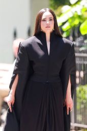 Sofia Carson - Unveils Urban Drama in Madison Square Park