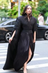 Sofia Carson - Unveils Urban Drama in Madison Square Park