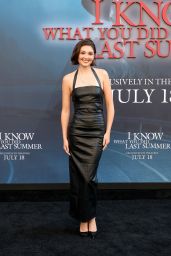Sophia Woodward Debuts Sleek Leather at L.A. Premiere