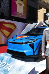 Sophia Woodward Flies High at the "Superman" L.A. Premiere