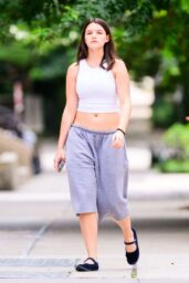 Suri Cruise Debuts Belly Piercing in NYC’s Summer Heat