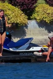Sydney Sweeney Masters Classic Lake Style in Idaho