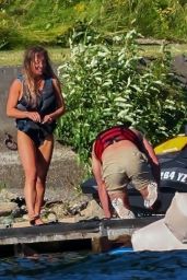 Sydney Sweeney Masters Classic Lake Style in Idaho