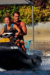 Sydney Sweeney Masters Classic Lake Style in Idaho