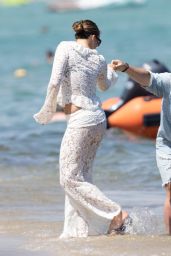 Tate McRae Dazzles in Bikini Aboard St. Tropez Yacht
