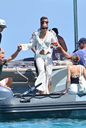 Tate McRae Dazzles in Bikini Aboard St. Tropez Yacht