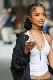 Tyla Out and About in London – Monochrome Swagger, July 2025