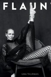 Uma Thurman Flaunts Fierce Edge for Flaunt Magazine