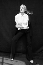 Uma Thurman Flaunts Fierce Edge for Flaunt Magazine