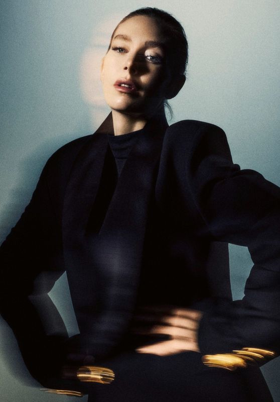 Vanessa Kirby Channels Dark Allure for Vogue CS August Cover