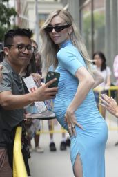 Vanessa Kirby Debuts Maternity Chic in NYC