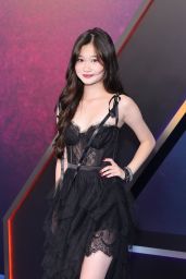 Venice Wong Debuts Dark Glamour at "Zombies 4" Premiere