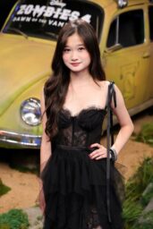Venice Wong Debuts Dark Glamour at "Zombies 4" Premiere