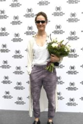 Vicky Krieps Debuts Artsy Arrival at Karlovy Vary Film Festival