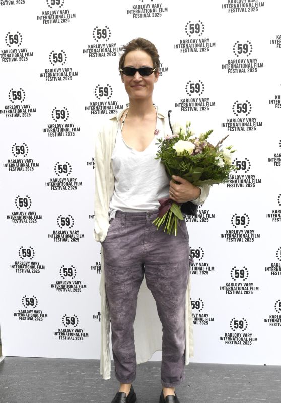 Vicky Krieps Debuts Artsy Arrival at Karlovy Vary Film Festival
