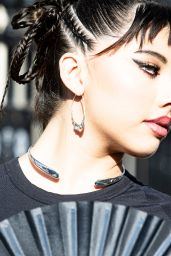 Xochitl Gomez Fashions a Sporty Edge at Adidas Y-3 Paris Show
