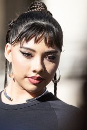 Xochitl Gomez Fashions a Sporty Edge at Adidas Y-3 Paris Show