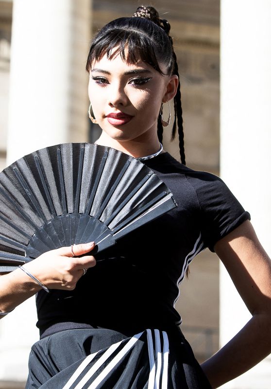 Xochitl Gomez Fashions a Sporty Edge at Adidas Y-3 Paris Show