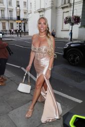 Aisleyne Horgan-Wallace’s Golden Glamour at NRTA 2025
