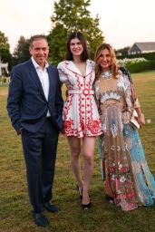 Alexandra Daddario’s Garden Party Chic, Bridgehampton Gala