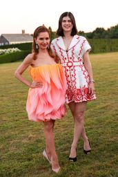 Alexandra Daddario’s Garden Party Chic, Bridgehampton Gala