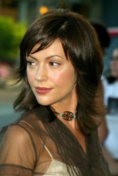 Alyssa Milano Attends ‘Picturing A New South Africa’ Premiere, LA 2002