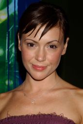 Alyssa Milano Debuts Whiplash Chic at WB’s 2002 Summer Party in LA