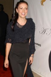 Alyssa Milano’s Y2K Whimsy at Usher's Birthday Party