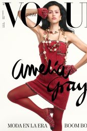 Amelia Gray Unveils Retro Glamour for VOGUE España