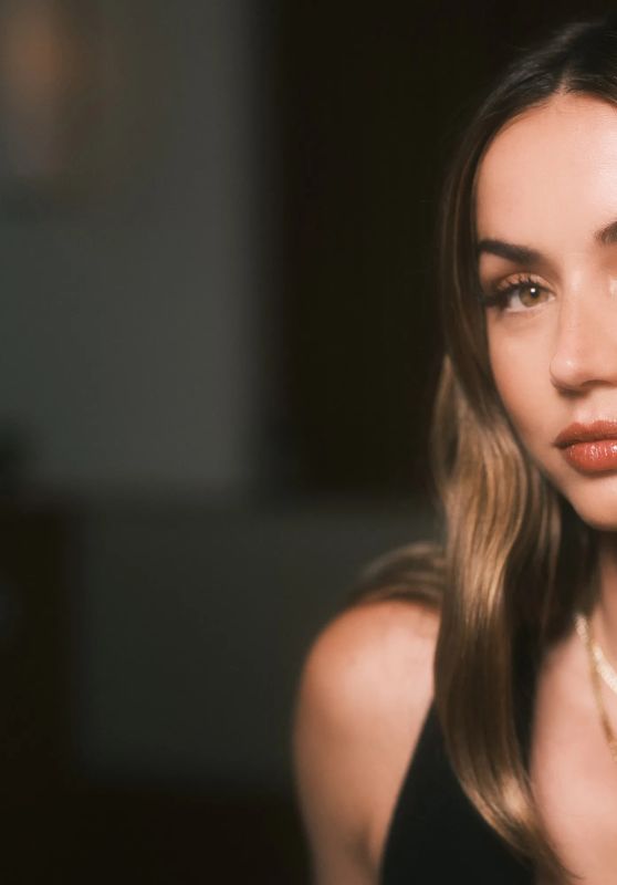 Ana de Armas Unveils Minimalist Chic for GQ Japan