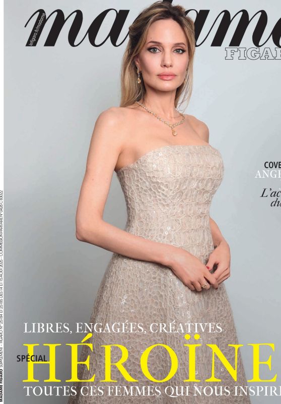 Angelina Jolie Returns in Soft-Focus Sophistication for Madame Figaro