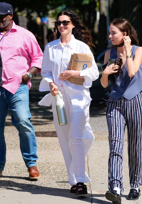 Anne Hathaway Unveils Effortless Sequel Style in NYC