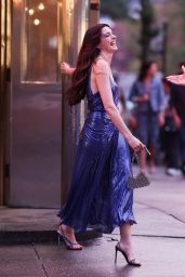 Anne Hathaway Unveils Rabanne’s Disco-Glam for The Devil Wears Prada 2