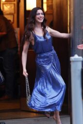 Anne Hathaway Unveils Rabanne’s Disco-Glam for The Devil Wears Prada 2