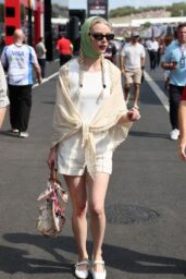 Anya Taylor-Joy Hungarian Grand Prix Style