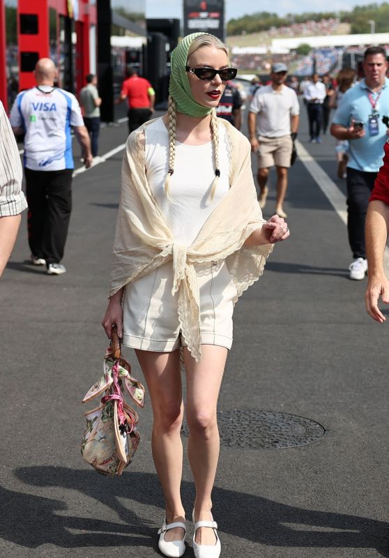 Anya Taylor-Joy Hungarian Grand Prix Style