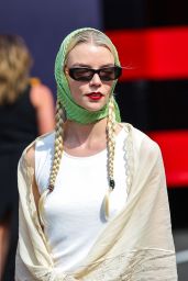 Anya Taylor-Joy Hungarian Grand Prix Style