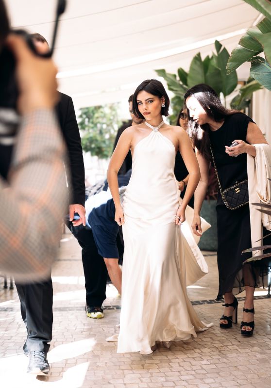 Ariana Greenblatt Unveils Pure Elegance at Cannes 2025