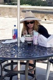 Ashley Tisdale’s Casual Malibu Lunch with Family