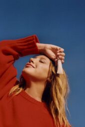 Ashley Tisdale Unveils a Red Velvet Revelation