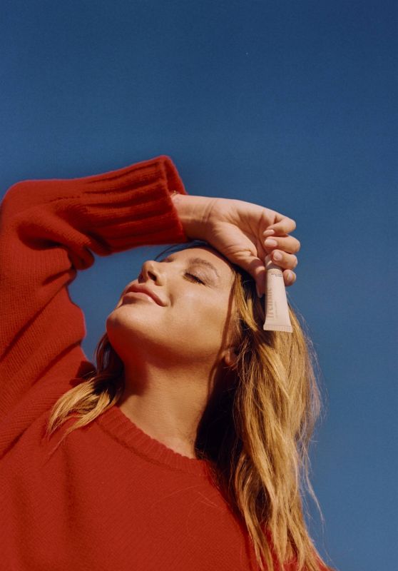 Ashley Tisdale Unveils a Red Velvet Revelation