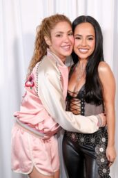 Becky G Debuts Glam-Rock Look at Shakira’s LA Show