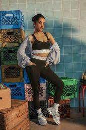 Becky G Unveils Popsicle-Purple Powerwear for Fabletics Fall 2025