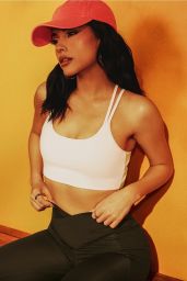 Becky G Unveils Popsicle-Purple Powerwear for Fabletics Fall 2025