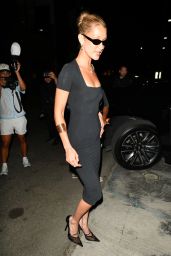 Bella Hadid’s L.A. Noir Moment Outside Cucina Alba—With a Valentino Twist