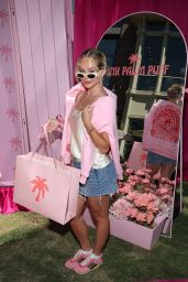 Brec Bassinger Unveils Whiplash Chic at Pink Palm Puff Pop-Up
