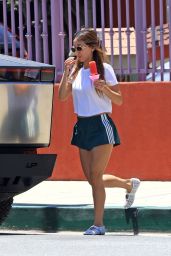 Brenda Song Beats L.A. Heat in Popsicle-Chic Streetwear – July 2025