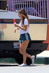 Brenda Song Beats L.A. Heat in Popsicle-Chic Streetwear – July 2025